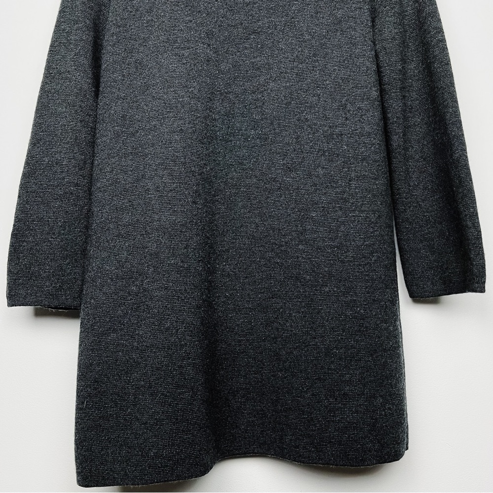 J. Crew Open-front Sweater Blazer Grey Dark
Gray Wool Cardigan Women's XXS - Picture 9 of 11